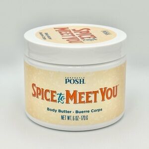 Perfectly Posh Spice to Meet You Body Butter 6 oz. New Sealed